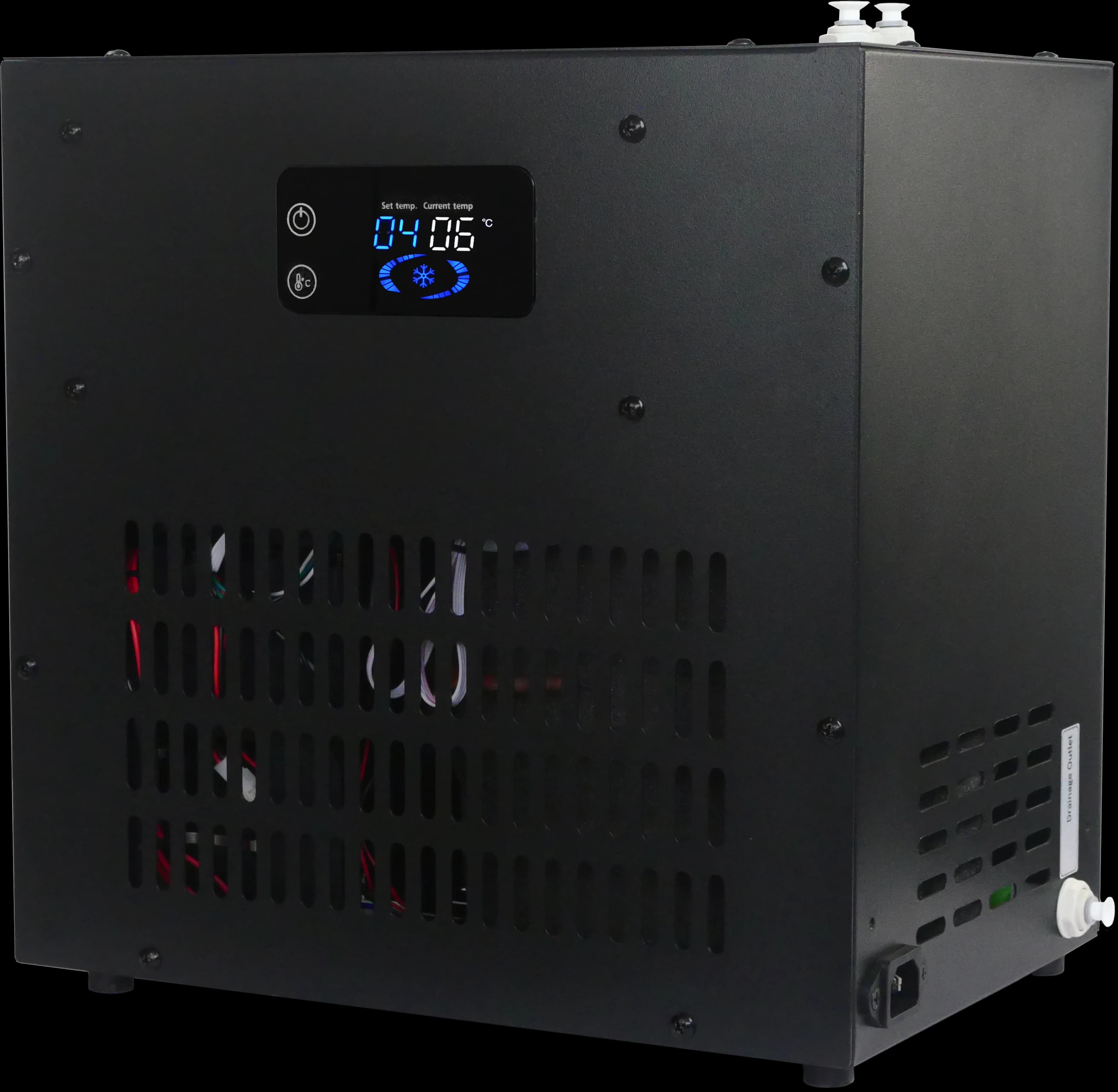 BSJD-4-F-001Q — 4L Undersink Water Chiller High Output | Compressor Cooling, High Capacity (8 L/H) CoolerFridges BSJD-4-F-001Q 4L Undersink Water Chiller High Output — 4L High Capacity Water Chiller — Compressor Cooling, High Capacity, 8 L/H cooling, 4L tank, 345×346×230mm — Water Chiller, OEM m...
